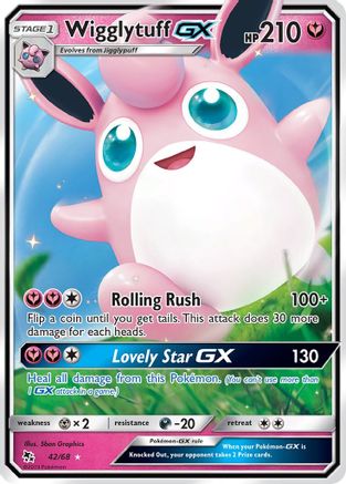 Wigglytuff GX 042  - Holofoil - Ultra Rare