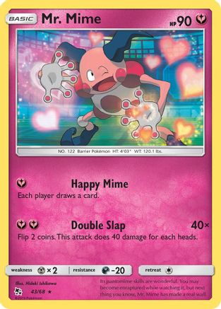 Mr. Mime 043  - Rare