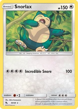 Snorlax 050  - Rare