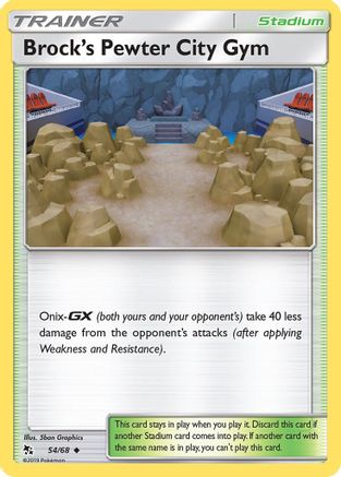 Brock's Pewter City Gym 054  - Uncommon
