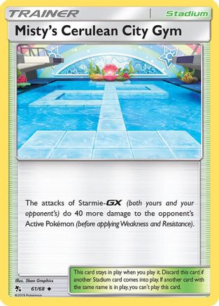 Misty's Cerulean City Gym 061  - Uncommon