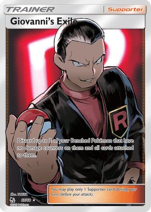Giovanni's Exile (Full Art) 067  - Holofoil - Ultra Rare