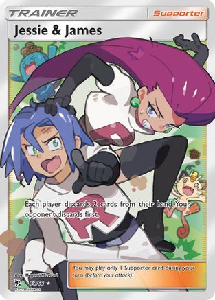Jessie & James (Full Art) 068  - Holofoil - Ultra Rare