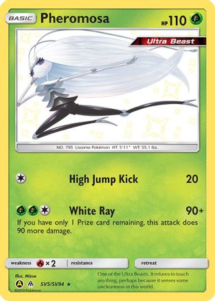 Pheromosa SV5  - Holofoil - Shiny Holo Rare