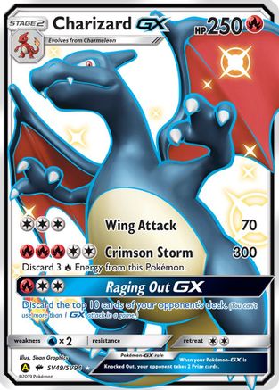 Charizard GX/SV94  - Holofoil - Shiny Holo Rare