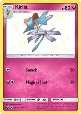 Kirlia SV35  - Holofoil - Shiny Holo Rare