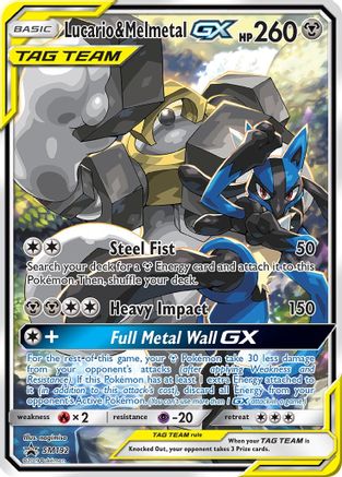 Lucario & Melmetal GX SM192  - Holofoil - Promo