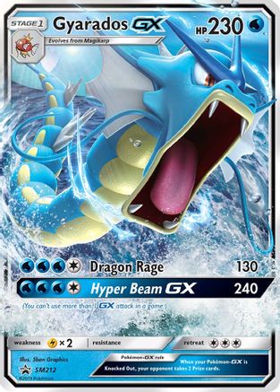 Gyarados GX SM212  - Holofoil - Promo
