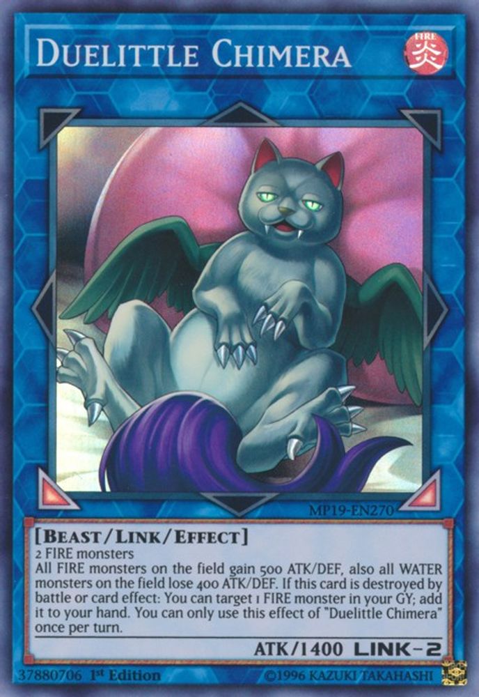 Duelittle Chimera (MP19-EN270) - Super Rare