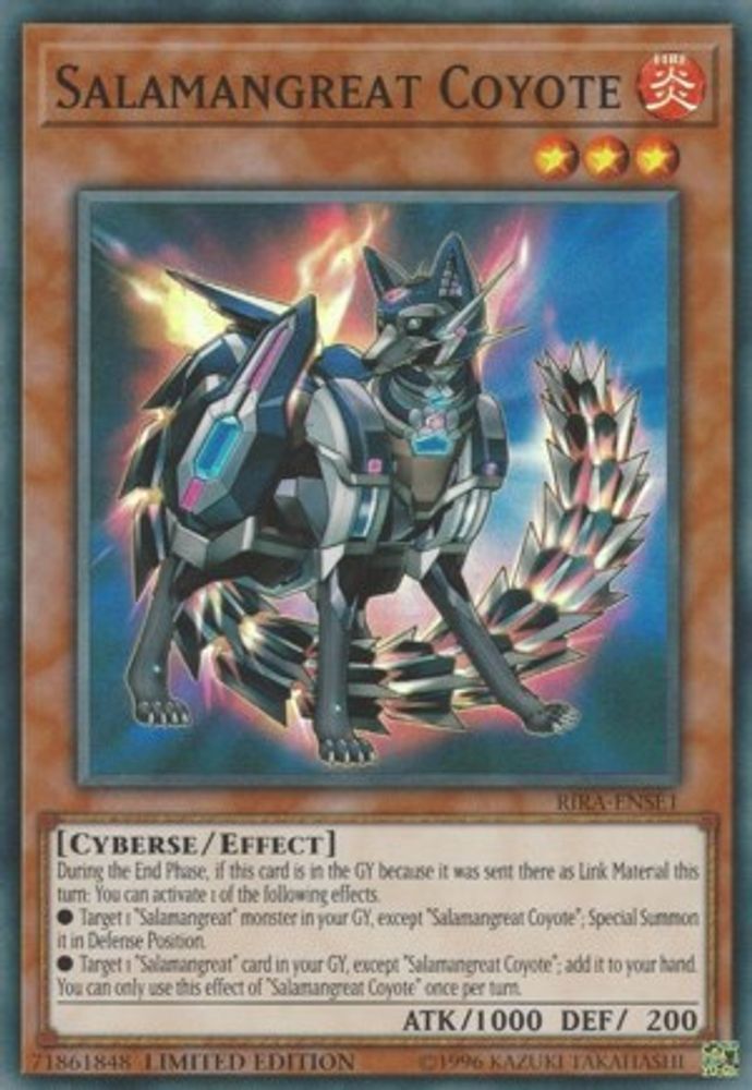 Salamangrande Coyote [RIRA-ENSE1] Super Rare 