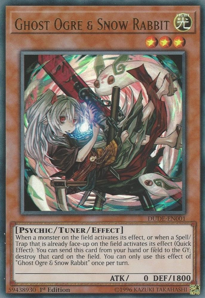 Ghost Ogre & Snow Rabbit (DUDE-EN001) - Ultra Rare
