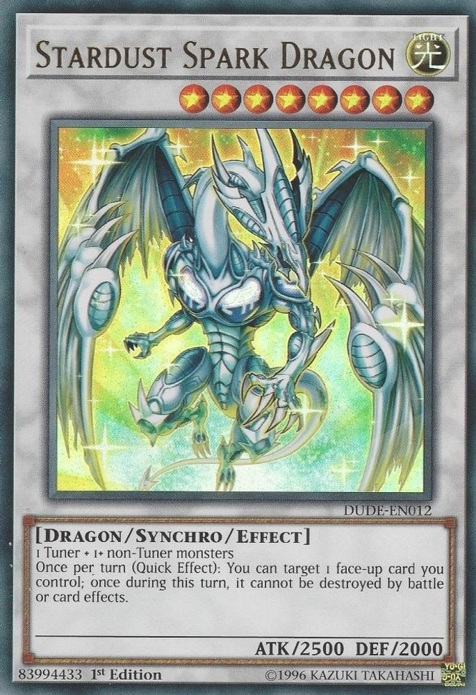 Stardust Spark Dragon (DUDE-EN012) - Ultra Rare