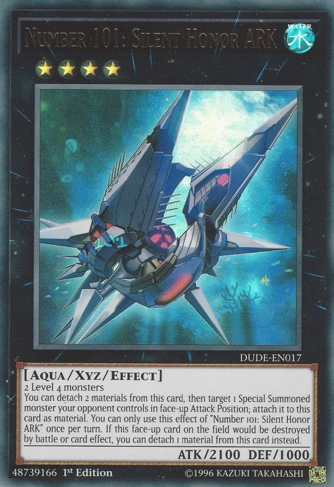Number 101: Silent Honor ARK (DUDE-EN017) - Ultra Rare