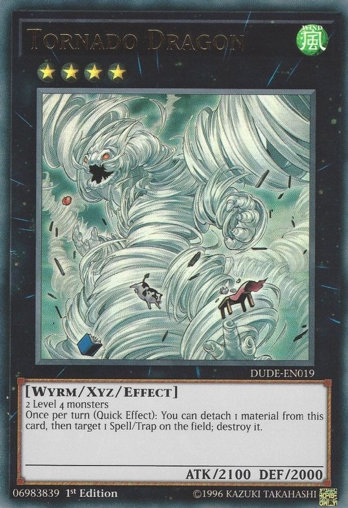 Dragon Tornade [DUDE-EN019] Ultra Rare 
