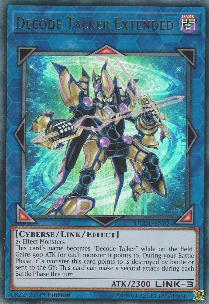 Décoder Talker étendu [DUDE-EN024] Ultra Rare 