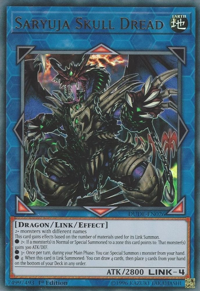Saryuja Skull Dread [DUDE-EN026] Ultra Rare 