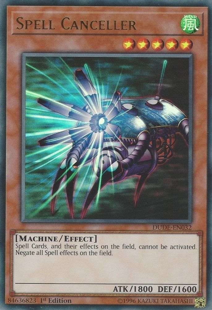 Spell Canceller (DUDE-EN032) - Ultra Rare