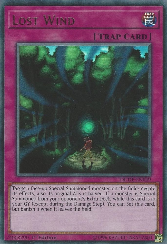 Lost Wind (DUDE-EN049) - Ultra Rare