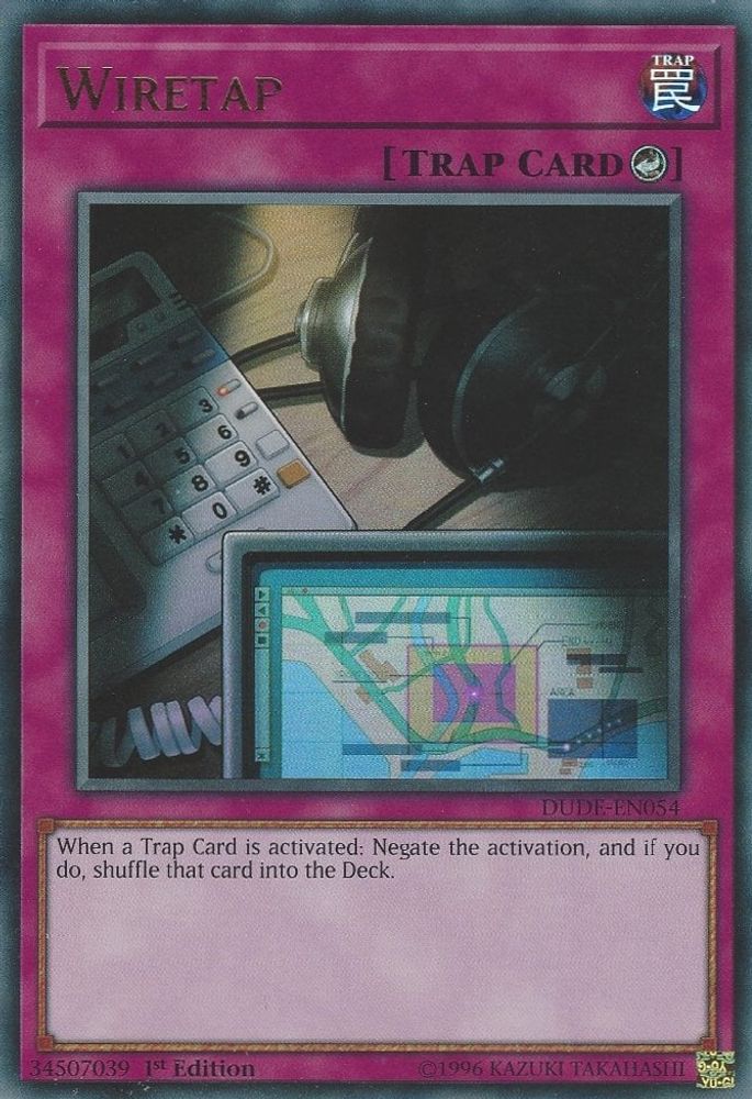 Wiretap (DUDE-EN054) - Ultra Rare
