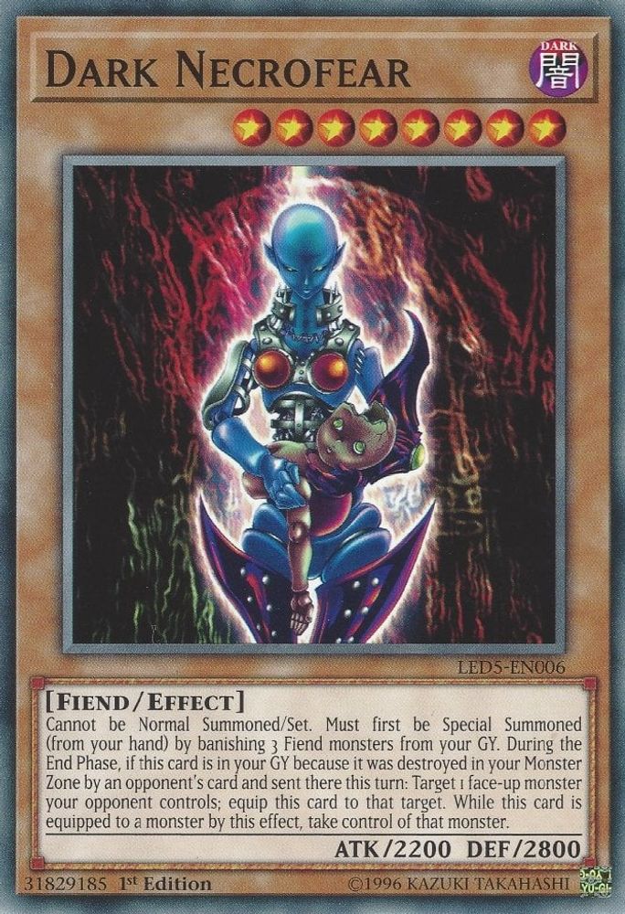 Dark Necrofear (LED5-EN006) - Common