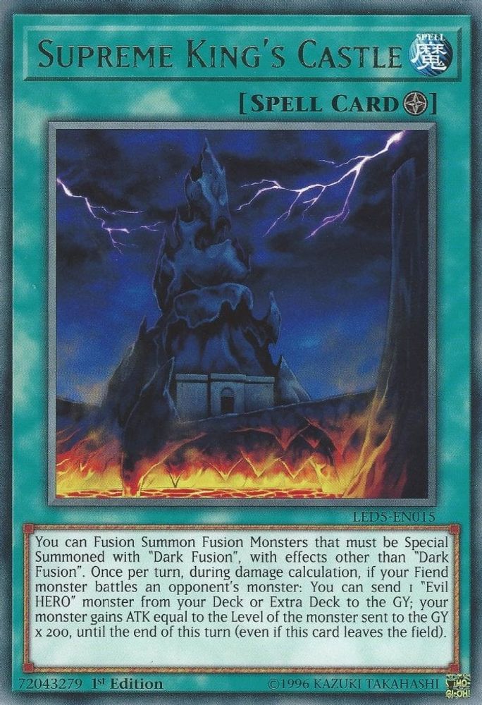 Château du Roi Suprême [LED5-EN015] Rare 