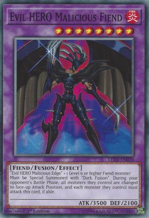 Evil HERO Malicious Fiend (LED5-EN020) - Legendary Duelists: Immortal Destiny 1st Edition