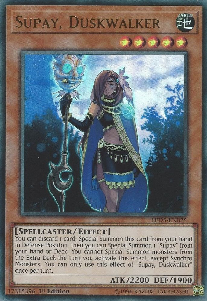 Supay, Duskwalker (LED5-EN025) - Ultra Rare
