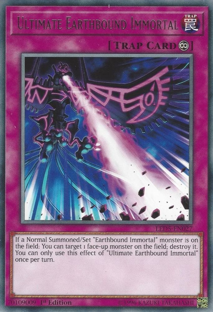 Ultimate Earthbound Immortal (LED5-EN027) - Rare