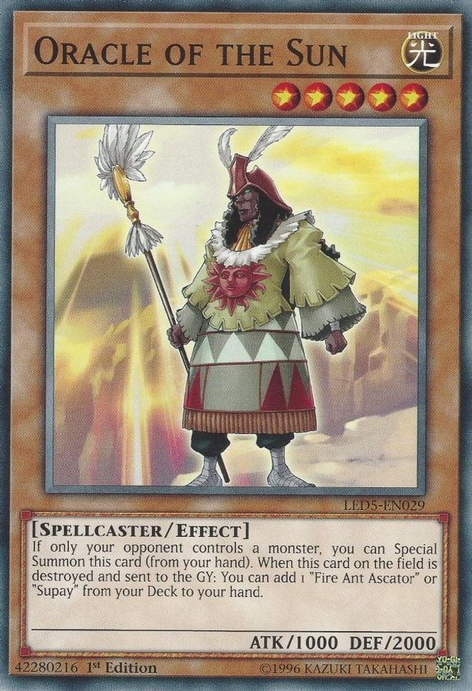Oracle du Soleil [LED5-EN029] Commun 