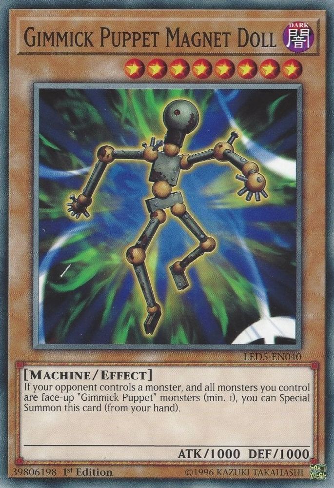 Poupée magnétique Gimmick Puppet [LED5-EN040] Commune 