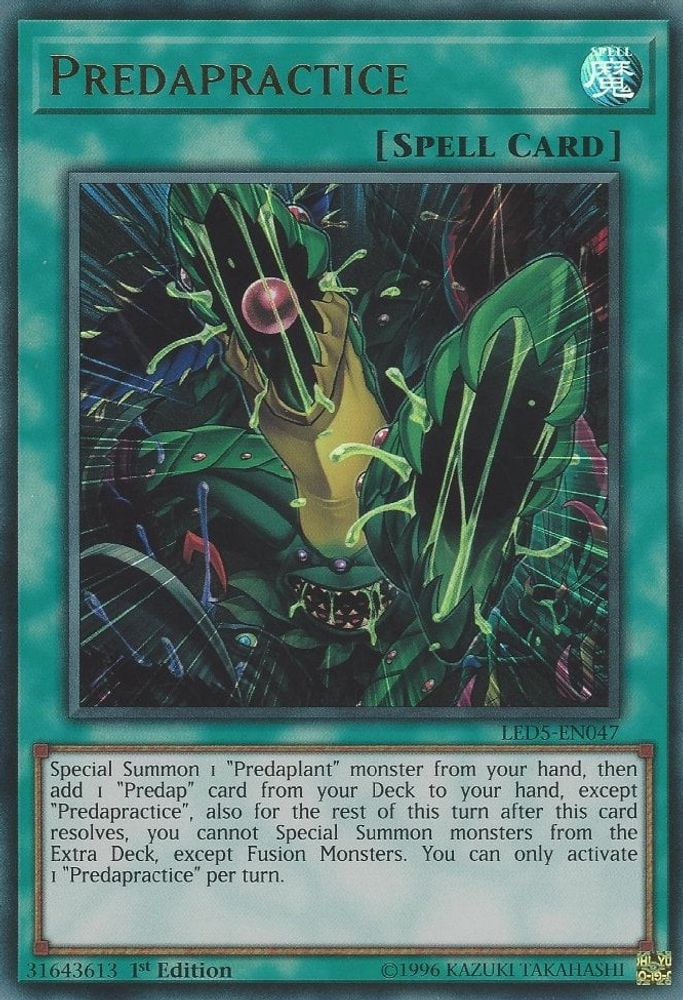 Predapractice (LED5-EN047) - Ultra Rare