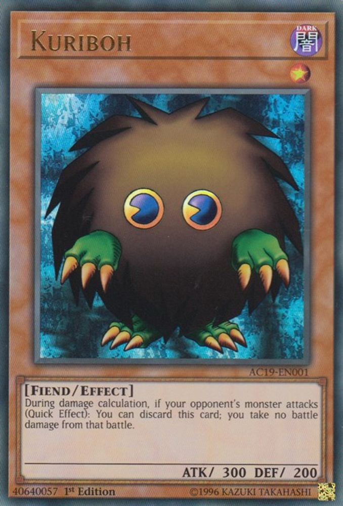 Kuriboh [AC19-EN001] Ultra Rare 