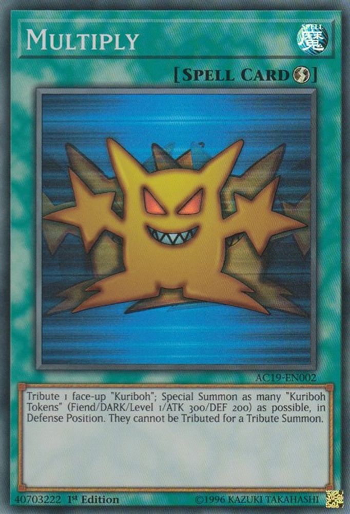 Multiply (AC19-EN002) - Super Rare