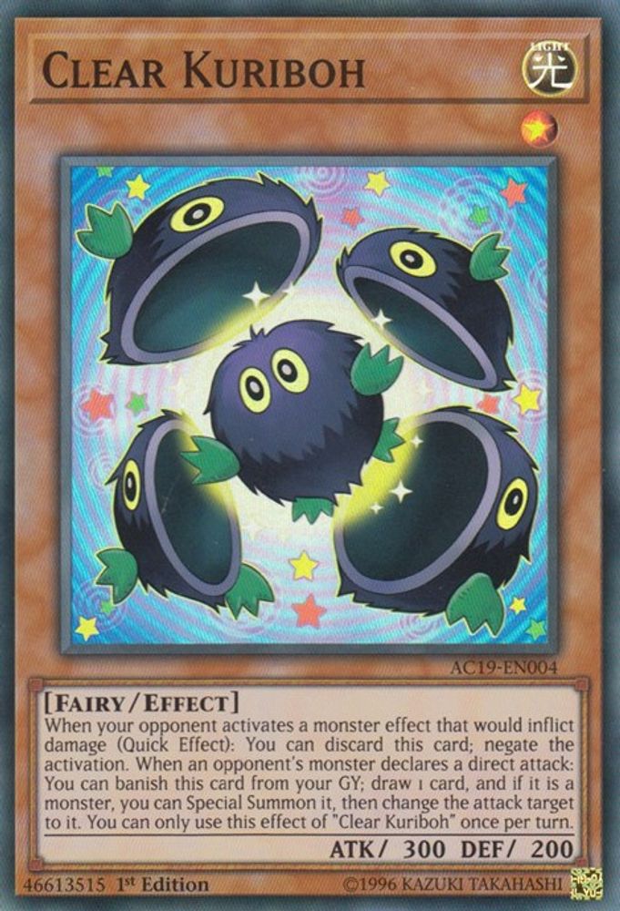 Clear Kuriboh (AC19-EN004) - Super Rare