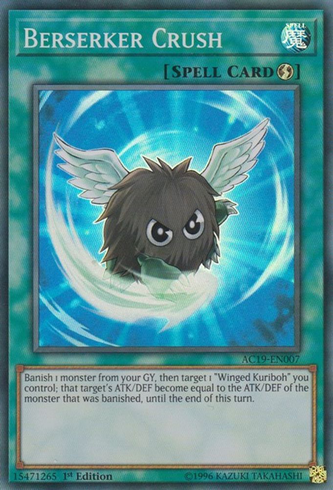 Berserker Crush (AC19-EN007) - Super Rare