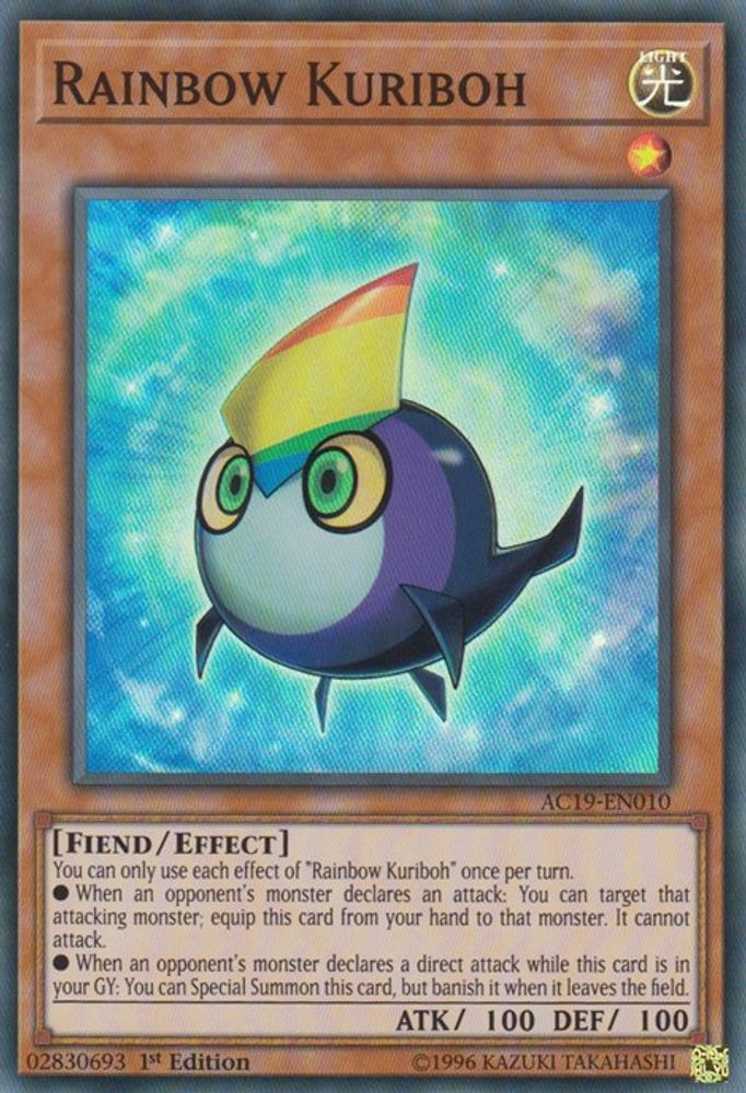 Rainbow Kuriboh (AC19-EN010) - Super Rare