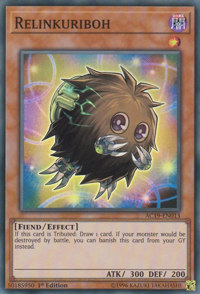 Relinkuriboh [AC19-EN013] Super Rare 