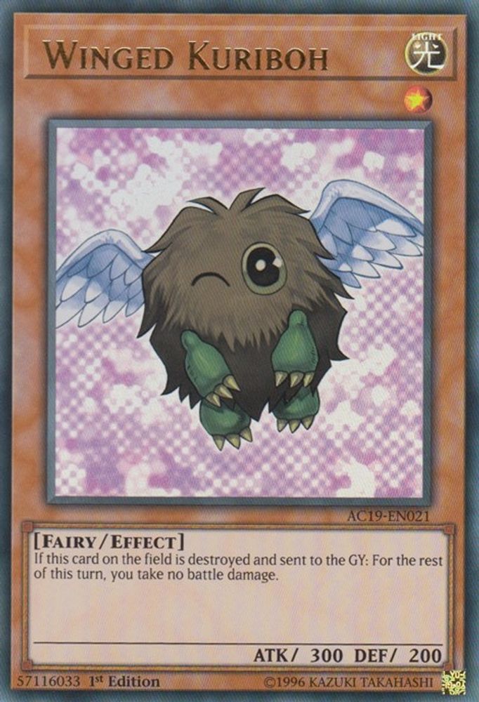 Winged Kuriboh (AC19-EN021) - Ultra Rare