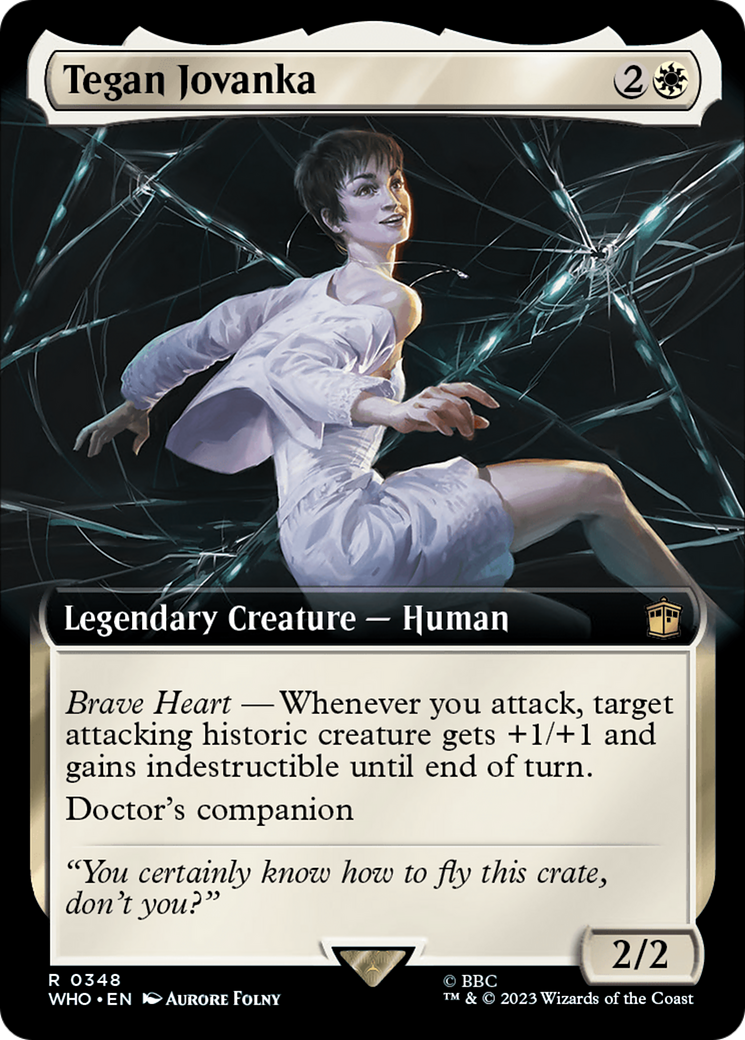 Tegan Jovanka (WHO-348) - Doctor Who: (Extended Art)