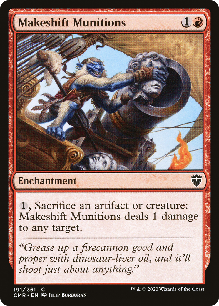 Munitions de fortune [Commander Legends] 