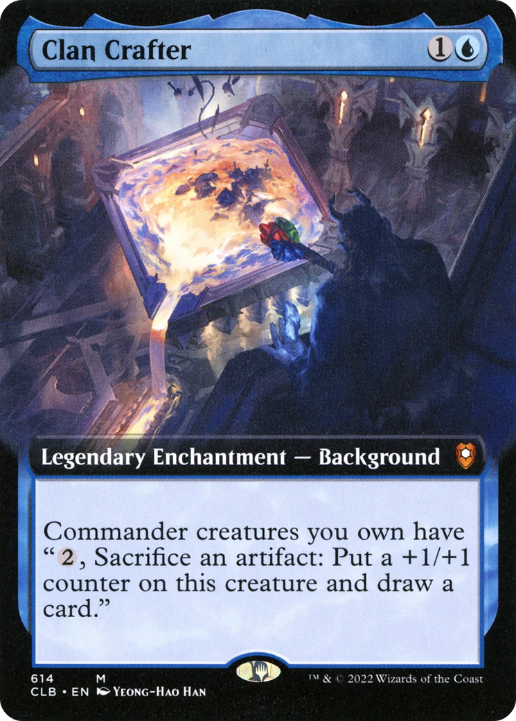 Artisan de clan (Art étendu) [Commander Legends : Bataille de Baldur's Gate] 