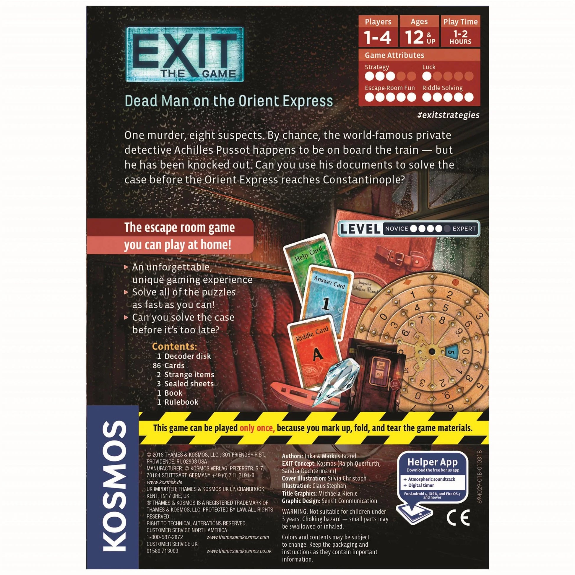 Exit The Game - Dead Man on the Orient Express