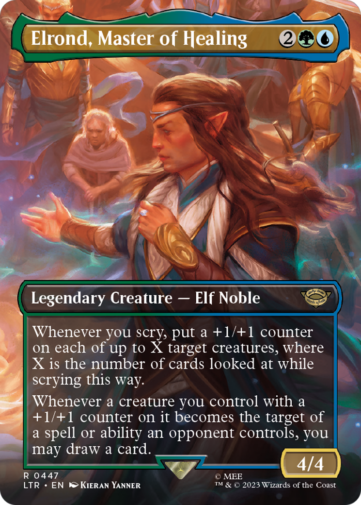 Elrond, maître de la guérison (art alternatif sans frontières) [Le Seigneur des Anneaux : Contes de la Terre du Milieu] 