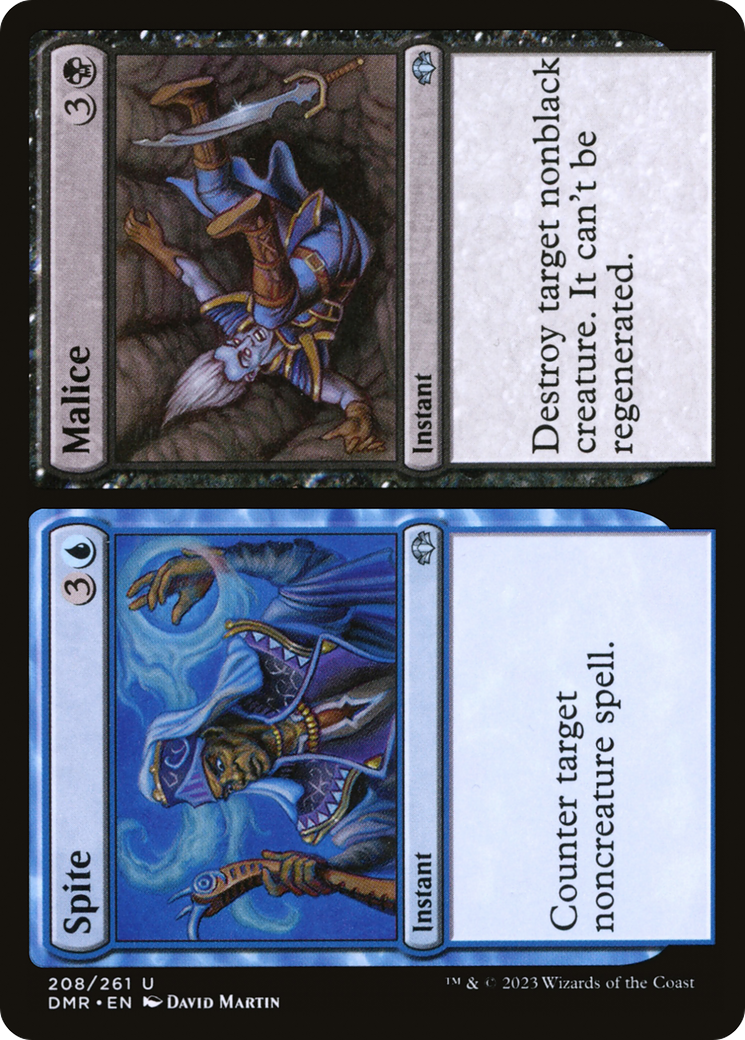 Malgré // Malice [Dominaria Remastered] 