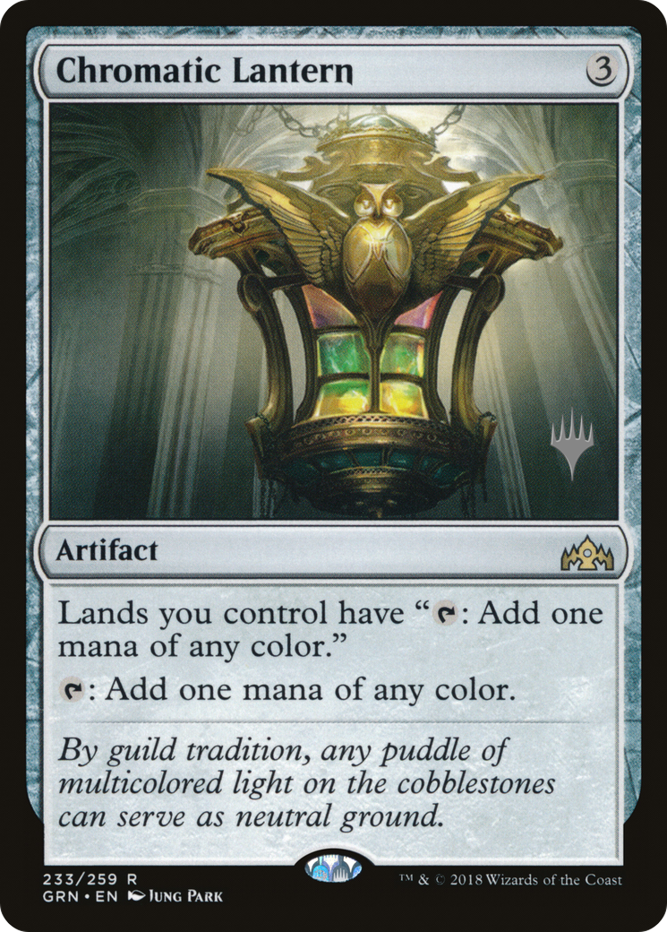 Lanterne chromatique (Pack promotionnel) [Promotions des Guildes de Ravnica] 