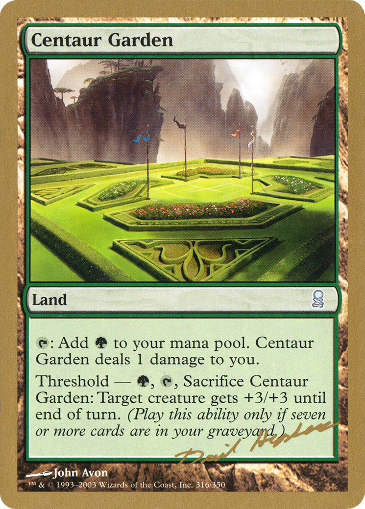 Centaur Garden (WCD-DH316) - World Championship Decks 2003