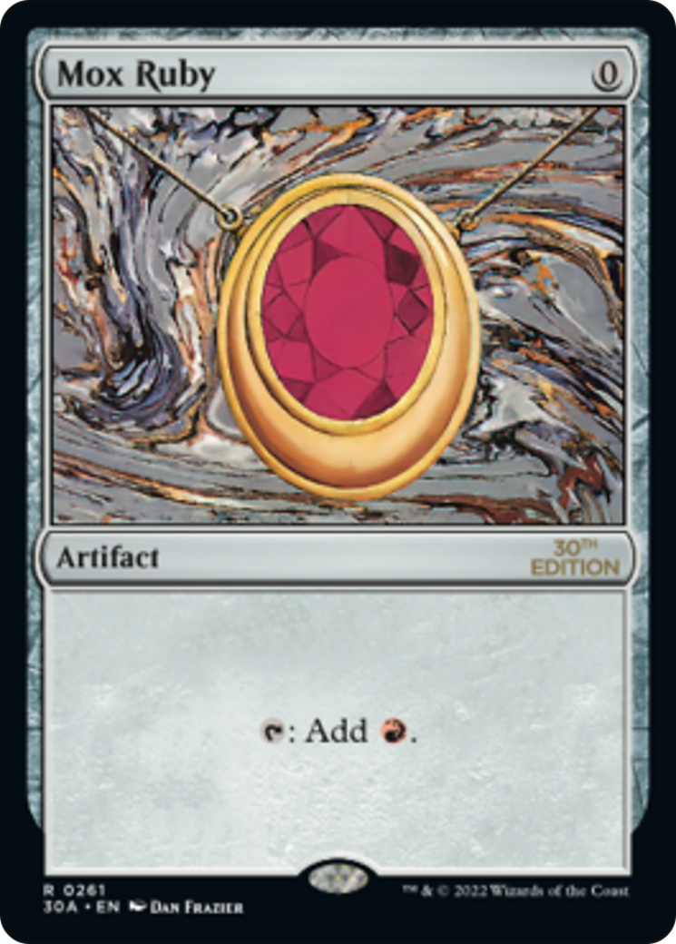Mox Ruby [Édition 30e anniversaire] 