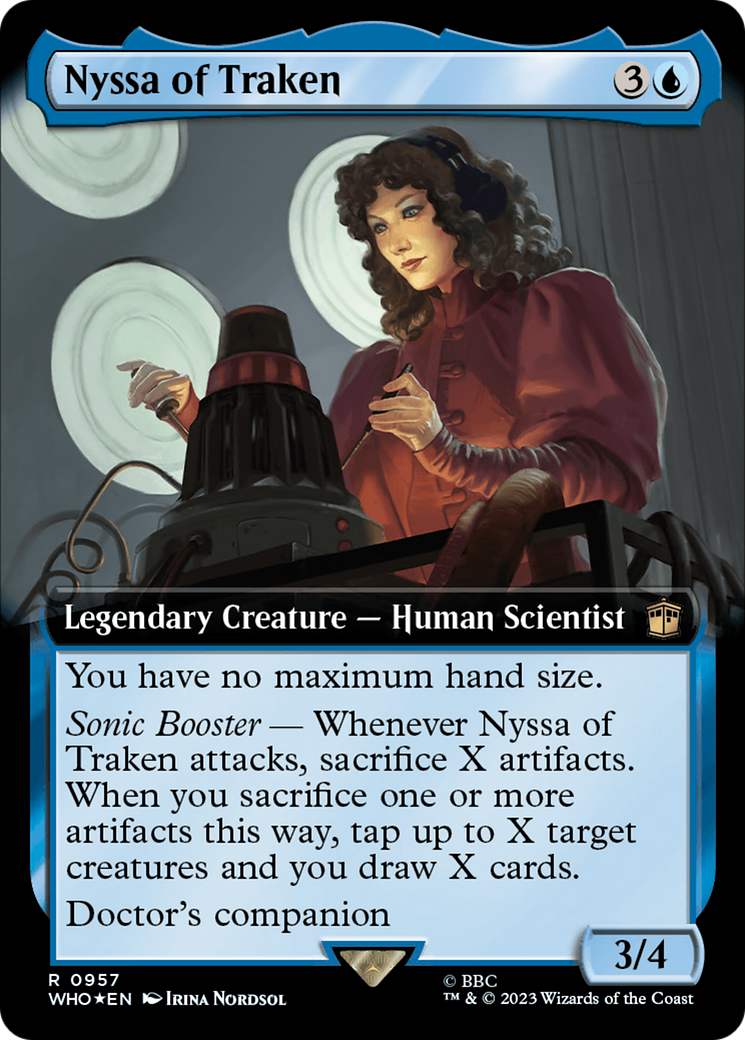 Nyssa de Traken (Art étendu) (Surge Foil) [Doctor Who] 