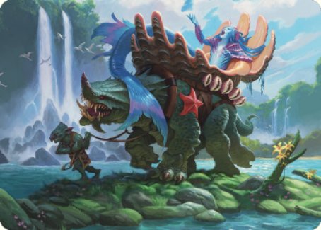 Carte d'art Vodalian Mindsinger [Dominaria United Art Series] 