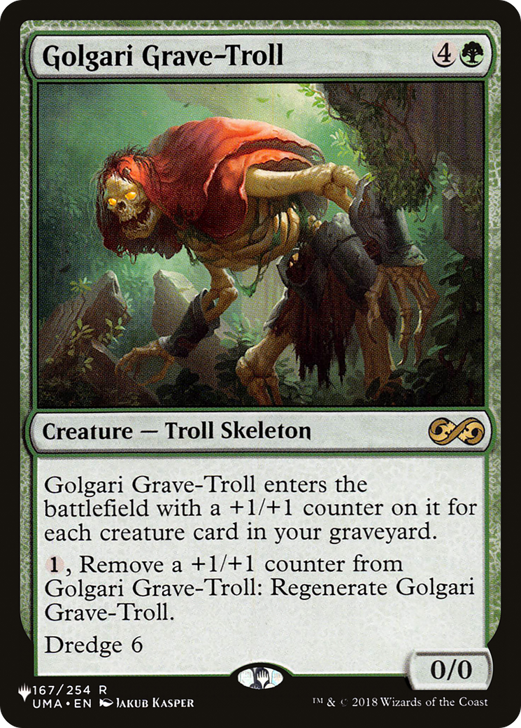 Golgari Grave-Troll (LIST-UMA-167) - The List